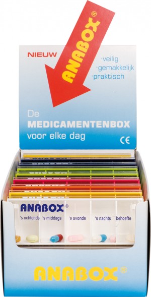 Anabox dagbox display 16 stuks